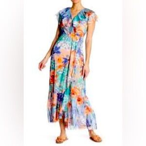 Floral maxi dress
